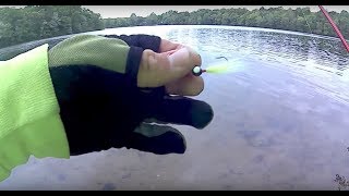 Trying the Crappie Magnet PopEye Jig  Crappie Fishing  Summer 2017  Long Island NY [upl. by Ruddie]