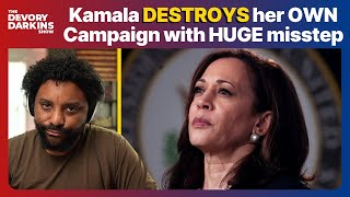 Kamala DESTROYS her OWN Campaign with HUGE misstep [upl. by Nodyarb]