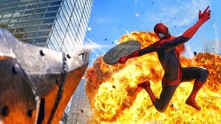 Spiderman Teaches How to Backflip Spider verse Parkour tutorial [upl. by Berlyn]