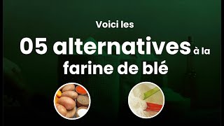 5 ALTERNATIVES A LA FARINE DE BLE [upl. by Nohsreg]