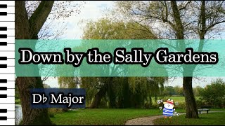 【Karaoke Piano Bunny】Down by the Sally Gardens [upl. by Irahk]