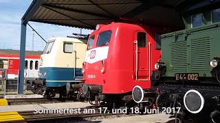 DB Museum Koblenz  Vorschau zum Sommerfest 2017 quot60 Jahre Trans Europ Expressquot [upl. by Ziul]