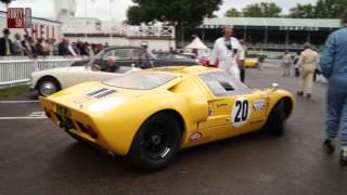 Goodwood Revival 2013 Ford GT40s awesome noise [upl. by Netsuj]