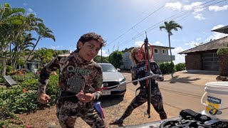 Yep Another Diving Video  First Uku amp Knifejaw Hawaii Spearfishing [upl. by Rania]