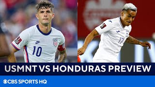 USMNT vs Honduras World Cup Qualifier  FULL Preview  CBS Sports Golazo [upl. by Eiser]