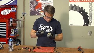 How To Clean A Motorcycle Carburetor  MC GARAGE [upl. by Nitneuq]