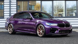 2023 BMW M5 Competition  Individual Twilight Purple  Walkaround 4K [upl. by Blondy646]