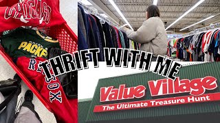 VLOG Come Thrift With Me  TryOn Haul RARE Streetwear finds [upl. by Morven]