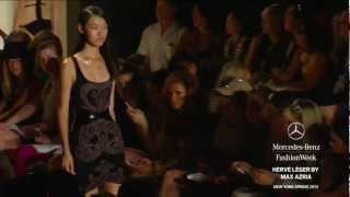 HERVE LEGER BY MAX AZRIA FULL COLLECTION  MERCEDESBENZ FASHION WEEK SPRING 2013 COLLECTIONS [upl. by Ellon]