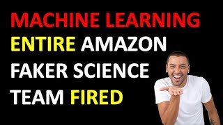 Entire Fake Science Team Fired at Amazon [upl. by Eilsew]