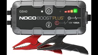 MY REVIEW NOCO BOOST PLUS GB40 CHARGER [upl. by Brigitta105]