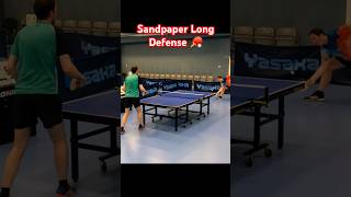 Sandpaper Long Distance Defence sandpaper swedenopen pinkponk pingpong [upl. by Miharbi]