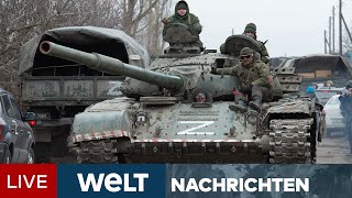 UKRAINE IM KRIEG Z auf dem Vormarsch  Massive Angriffe mit gnadenloser Gewalt  WELT Newsstream [upl. by Oeramed]