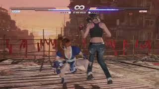 DEAD OR ALIVE 6 Kasumi vs Hitomi [upl. by Nalyk]