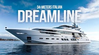 Dreamline Yacht 35 Meter Walkthrough [upl. by Pederson]