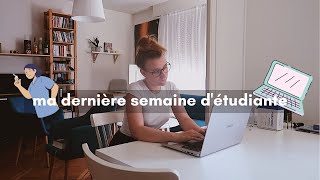 Ma dernière semaine détudiante infirmière [upl. by Elinad]