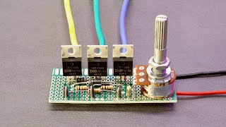 DIY Brushless Motor Controller 40A ESC BLDC Module using MosFet IRFZ34N IRFZ44N [upl. by Imotih]