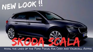 Whats New  A Closer Look at the Upgraded Design and Tech in the Skoda Scala Facelift  skoda scala [upl. by Allista]