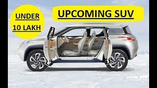 upcoming SUVs in india under 10 lakh [upl. by Losse]