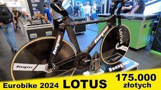 Eurobike 2024  175000 zł za rower Lotus Track Hope [upl. by Meggy907]