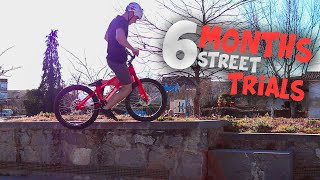 6 Months Doing Street Trial  Inspired Fourplay 2019 STREET TRIALS BIKE [upl. by Kalam]