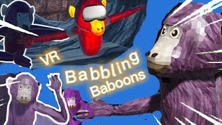 Playing New Babbling Baboons UPDATE Oculus Quest 2 Funny [upl. by Enylrac154]