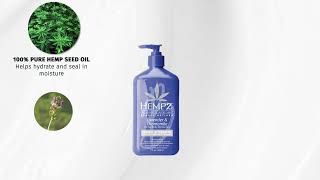 Hempz Beauty Actives Lavender amp Chamomile with Retinol Alternative [upl. by Imled223]