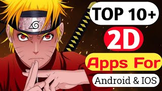 TOP 10 2D Animation App For Android amp IOS 2023  Best 2D Cartoon Making App For Android amp IOS [upl. by Cheslie407]