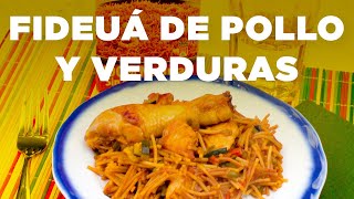 FIDEUÁ DE POLLO Y VERDURAS  Gallina Blanca [upl. by Arratahs874]