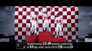 New Santander television commercial starring Lewis Hamilton  Driven To Do Better [upl. by Poliard]