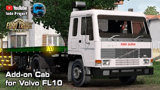 Review Addon Cab for Volvo FL 10 ETS2 v139 [upl. by Emolas]