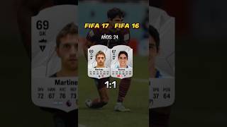 Dibu Martinez VS Bounou EVOLUCION FIFA 🔥🥵 [upl. by Mosier]