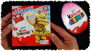 Kinder Surprise  Gold Marylinchen Limited Edition [upl. by Klatt]