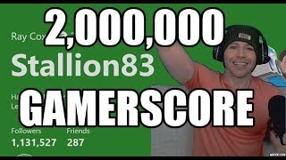 2000000 Xbox Gamerscore Worlds First [upl. by Ellennej]