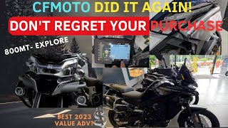 CFMoto Again Why The 2023 800MT Explorer Is The Best Value ADV Bike [upl. by Suzy]