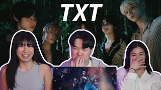 ✨Flashback React✨ TOMORROW X TOGETHER TXT PT 1  Crown Our Summer Sugar Rush Ride 0X1LOVESONG [upl. by Zoa482]