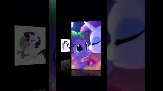 El lado romántico y amoroso de Spike x Rarity Musical de My Little Pony La Magia De La Amistad [upl. by Oliric137]