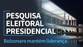 Haddad cresce 7 pontos e Bolsonaro mantém liderança  Pesquisa BTGFSB [upl. by Damian928]