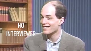 Unintentional ASMR Alain de Botton English Accent NO INTERVIEWER Interview About Philosophy [upl. by Ennaeilsel]