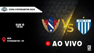 Ao Vivo Votoraty FC x Avaí FC  Copa Votorantim 2024 SUB 15  21012024 [upl. by Ingeberg]