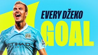 EVERY EDIN DZEKO GOAL FOR MAN CITY  Which of the 72 was his best in blue [upl. by Enomes77]