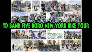 TD Bank 5 Boro Bike Tour Highlights  Tour of New York Bike Ride  Nukeproof Scout [upl. by Ney]