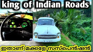 HM Ambassador review in Malayalam  The king of Indian roads  Retro vlog  Drags Arena [upl. by Nerrol950]