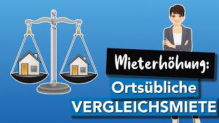 3 MIETERHÖHUNG  Ortsübliche Vergleichsmiete  Tipps für VERMIETEReinfach erklärt [upl. by Asiled]