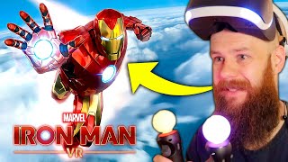 🔥 COO ZOSTAŁEM IRON MANEM KOZAK SIĘ LATA  Marvels Iron Man VR [upl. by O'Kelly]