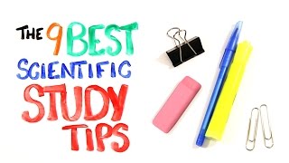 The 9 BEST Scientific Study Tips [upl. by Ysset]