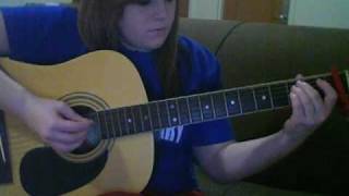 Lily Allen  Smile  beginner tutorial for guitar [upl. by Annovahs412]