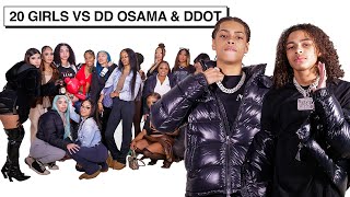 20 WOMEN VS 2 RAPPERS DD OSAMA amp SUGARHILL DDOT [upl. by Naimad224]