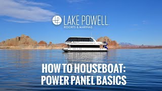 How to Houseboat Power panel basics [upl. by Naesad263]