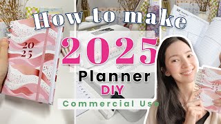 DIY 2025 Planner  Tutorial [upl. by Anaek335]